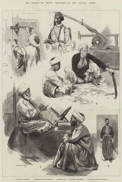The People of Egypt by Charles Auguste Loye